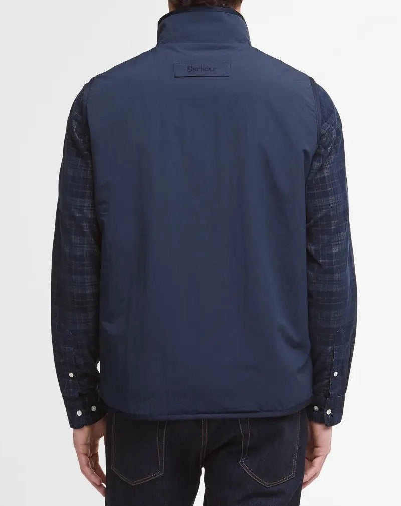 BARBOUR Gilet Uomo Reversible Pile-Classic Navy