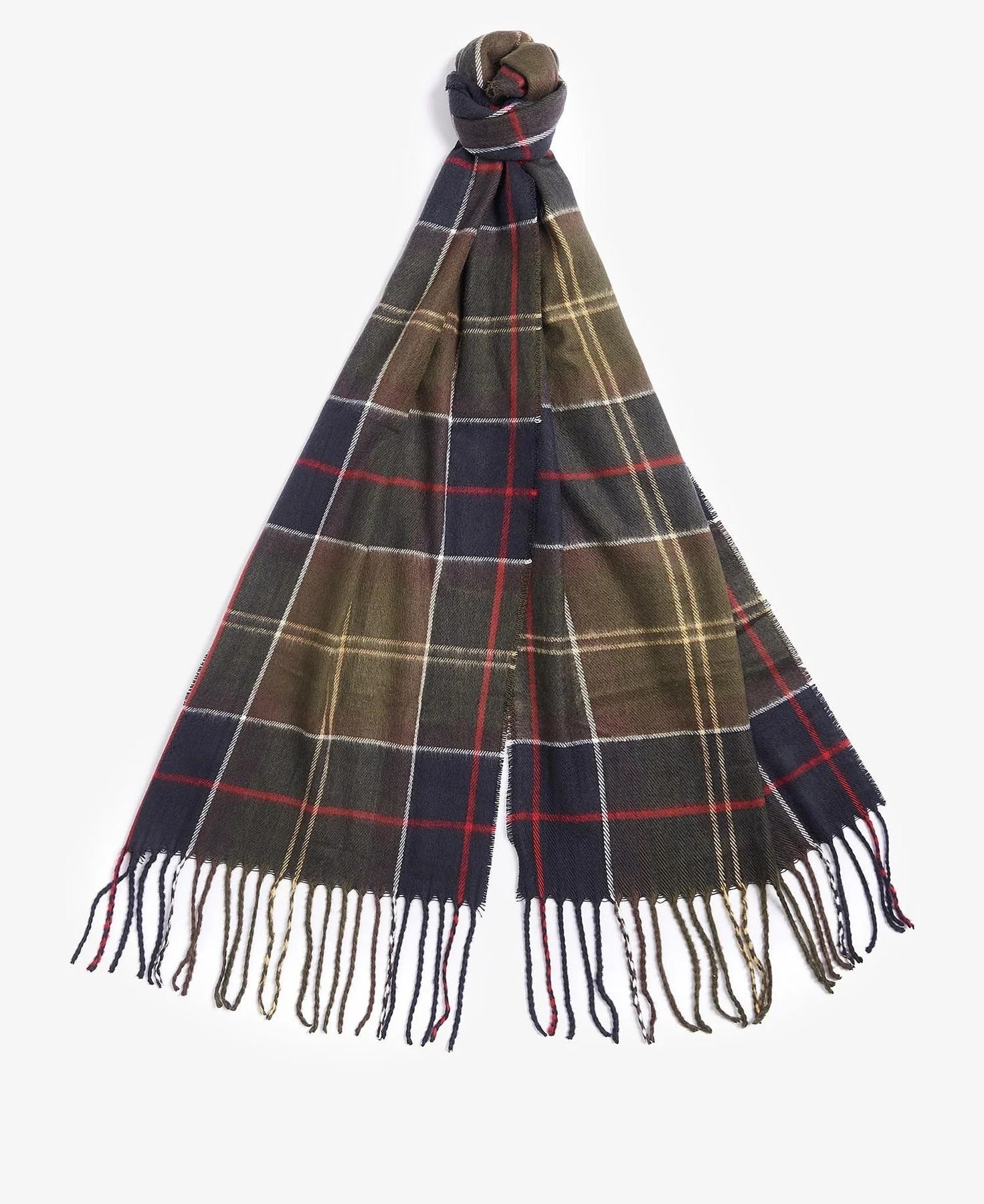 BARBOUR Set Regalo Uomo Berretto Swinton e Sciarpa Galingale-Classic Tartan