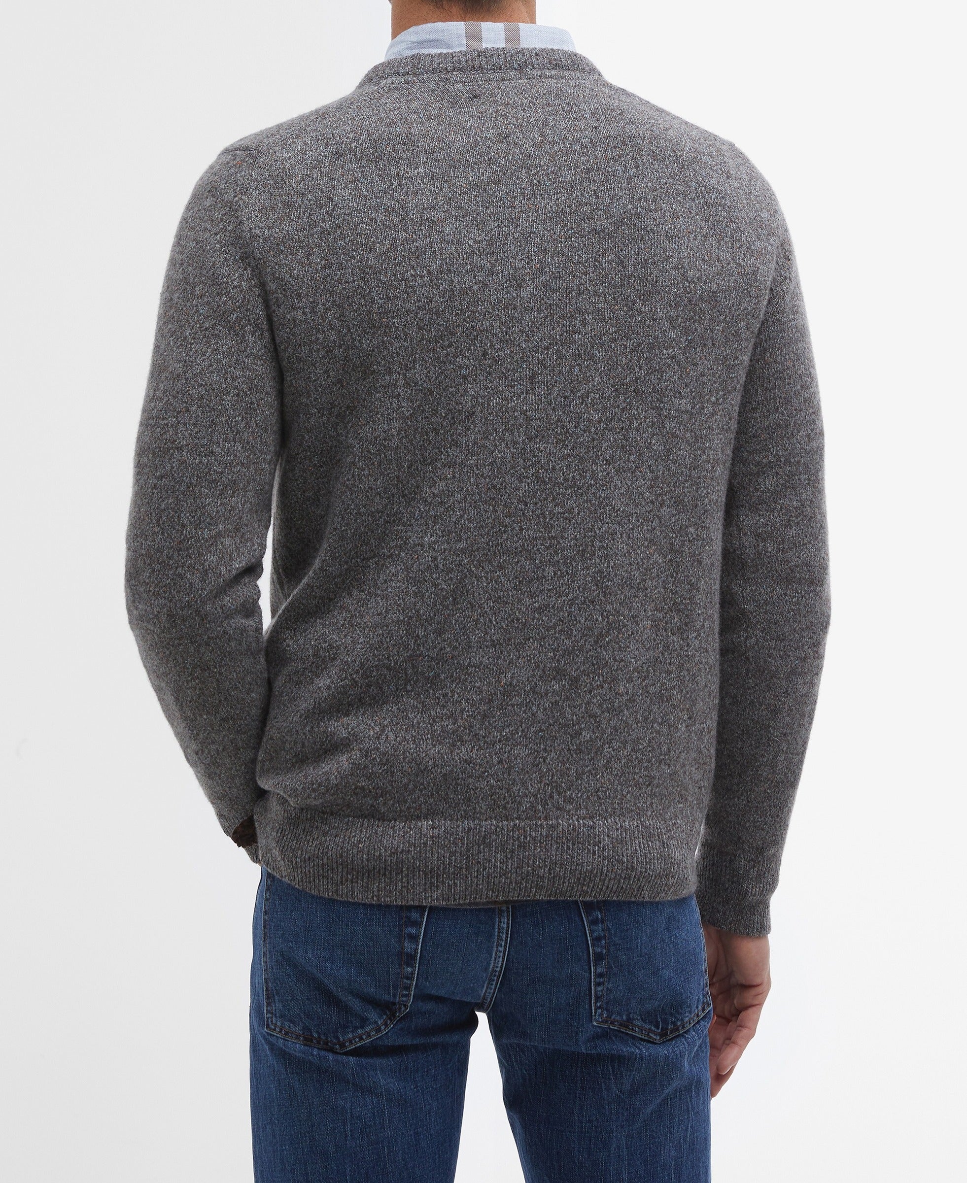 BARBOUR Maglione Uomo Essential Tisbury-Fog