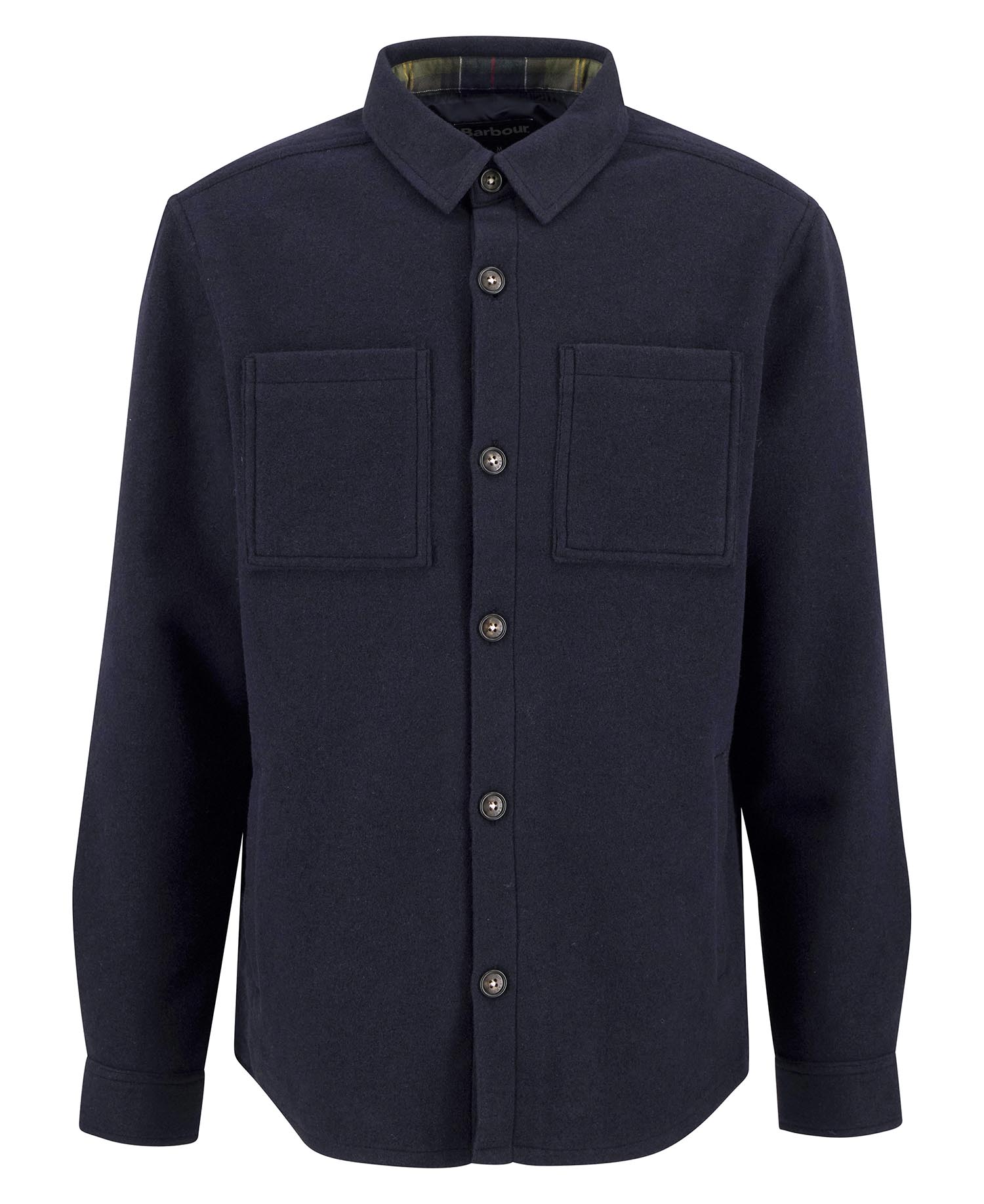 BARBOUR Overshirt Uomo Marlow-Navy Marl
