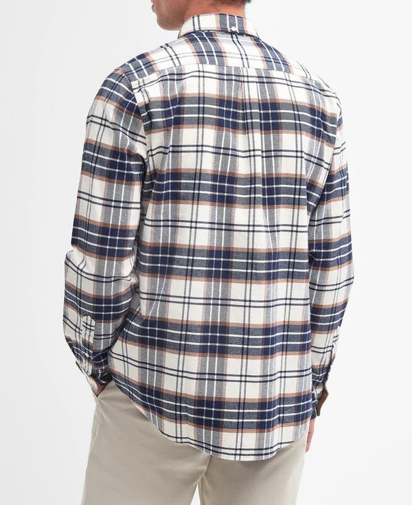 BARBOUR Camicia Uomo Portdown-Ecru