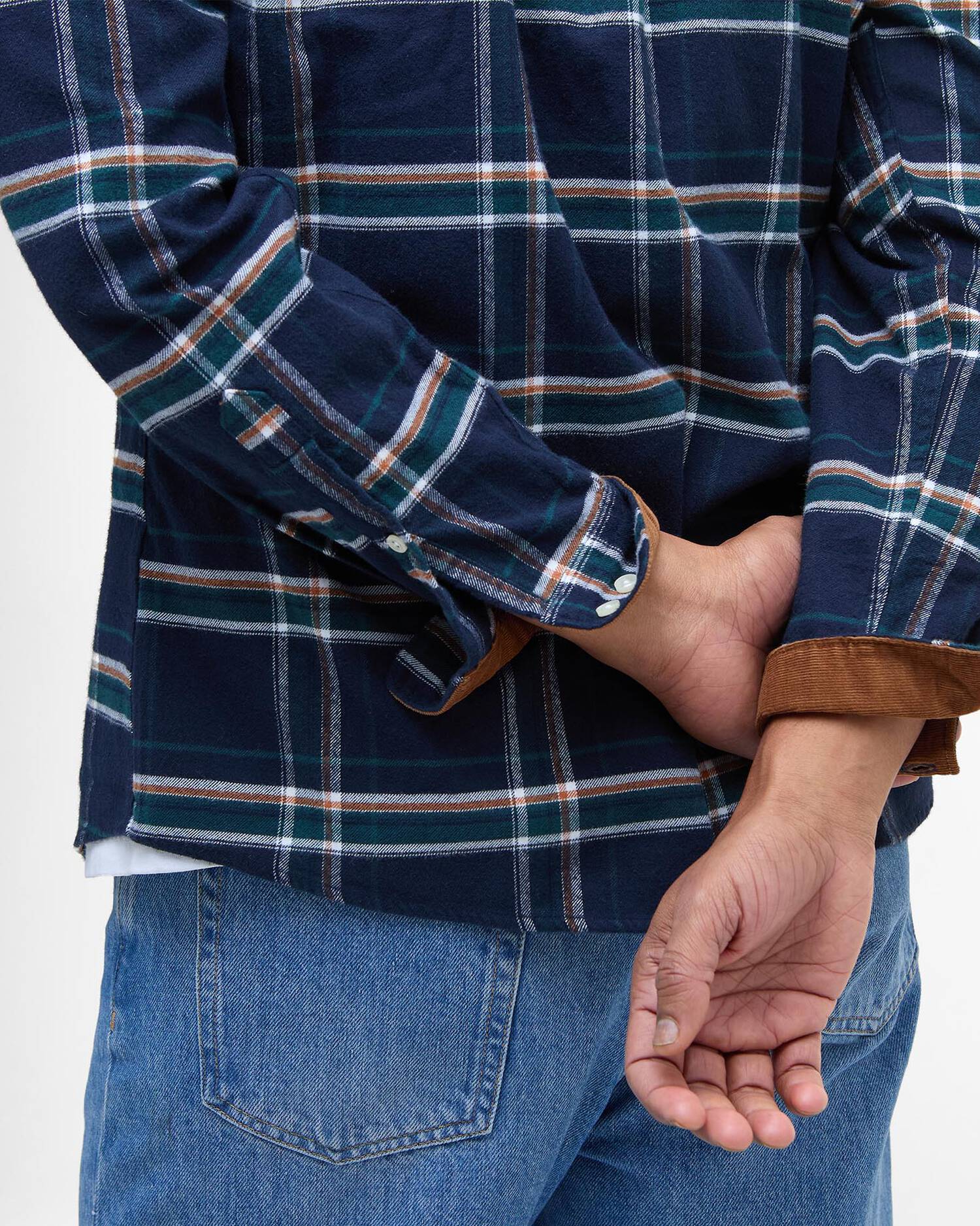 BARBOUR Camicia Uomo Ronan-Inky Blue