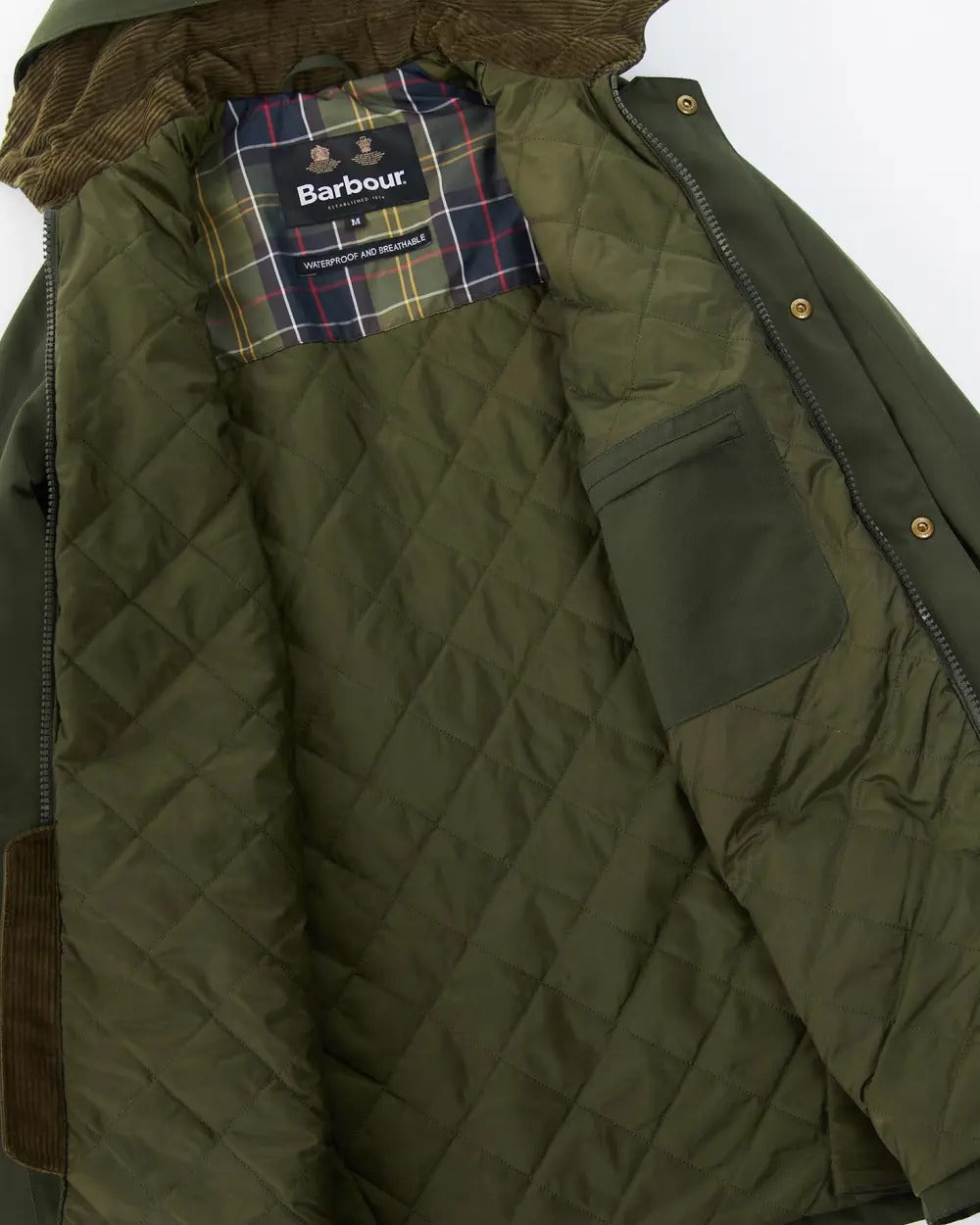 BARBOUR Gacca Uomo WINTER ASHBY-Sage