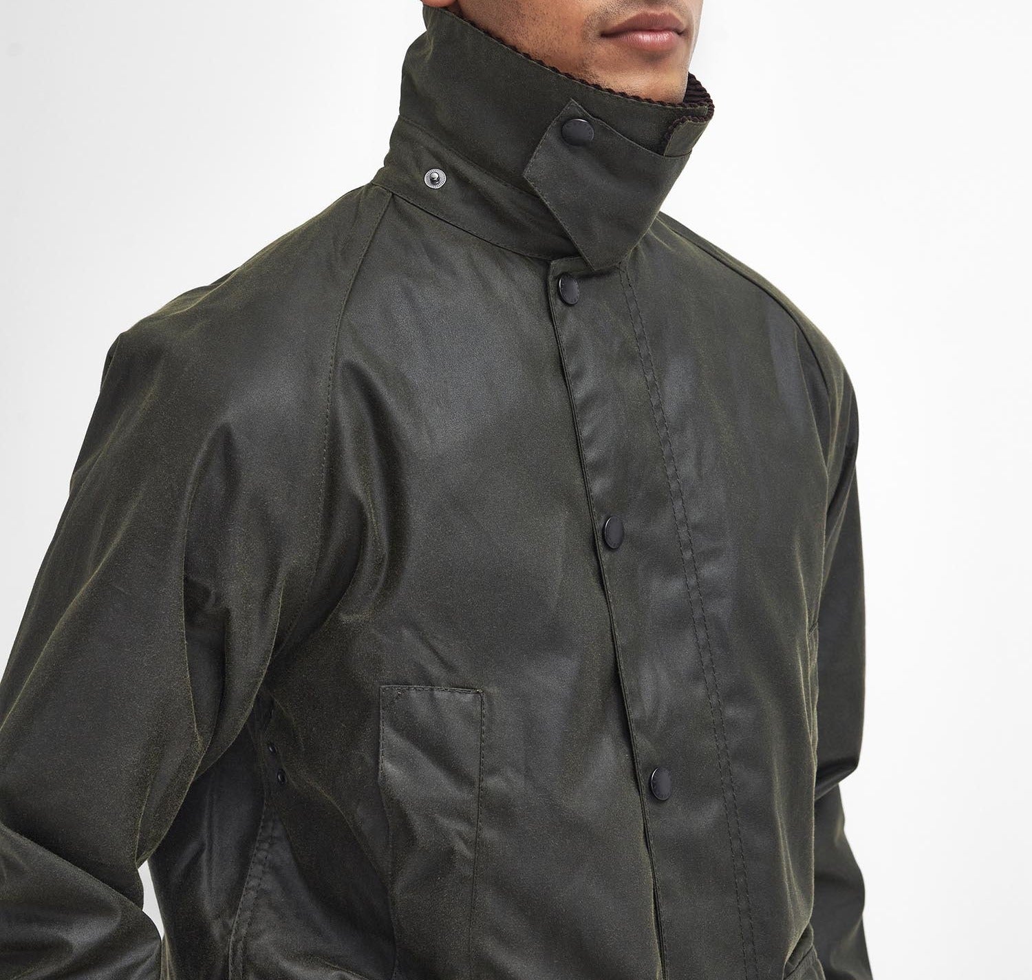 BARBOUR Giacca Uomo BEDALE WAX-Archive Olive
