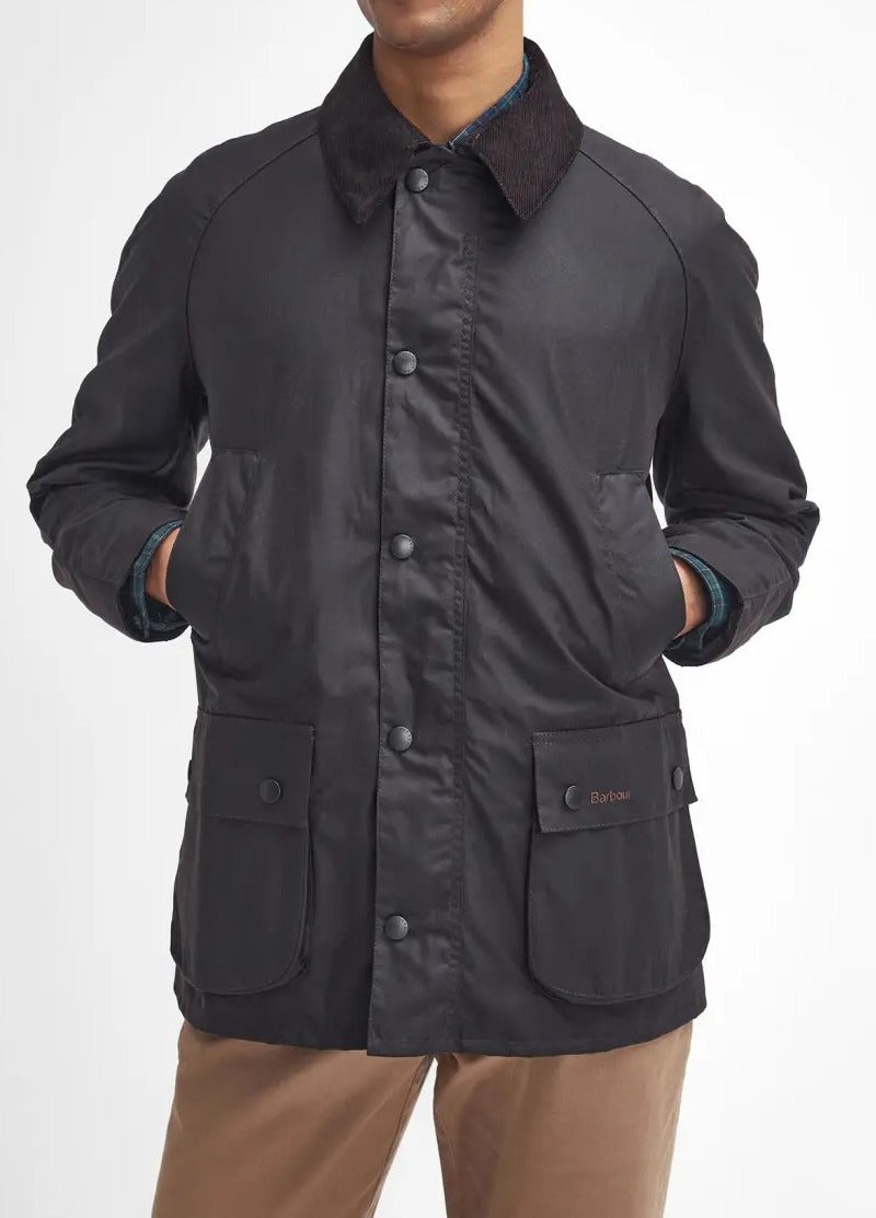 BARBOUR Giacca Uomo ASHBY WAX-Rustic Classic