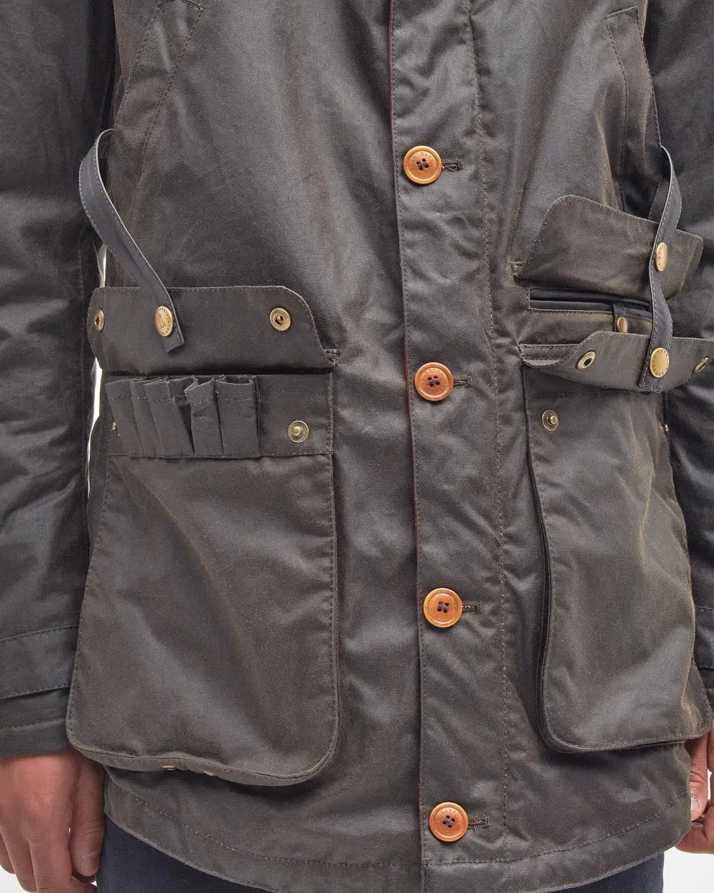 BARBOUR Parka Uomo Game Wax-Olive