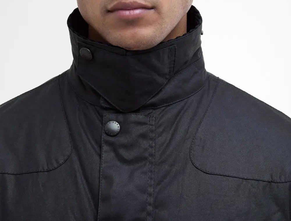 BARBOUR Giacca Uomo Reelin Wax-Classic Navy