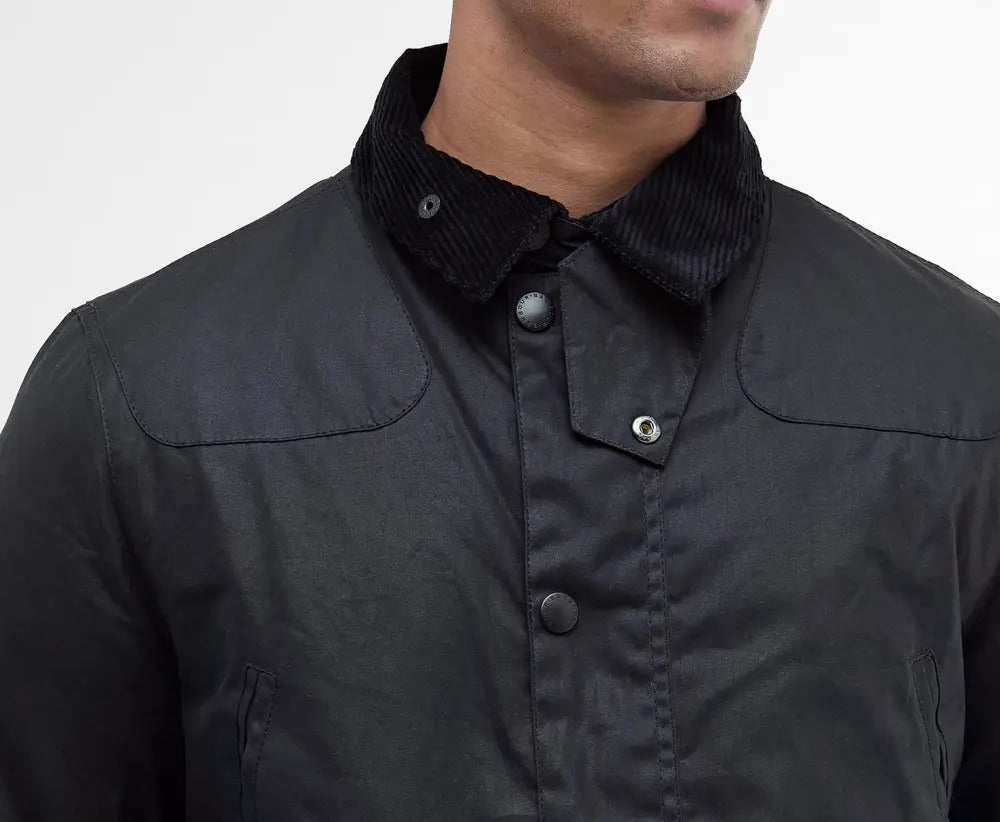 BARBOUR Giacca Uomo Reelin Wax-Classic Navy