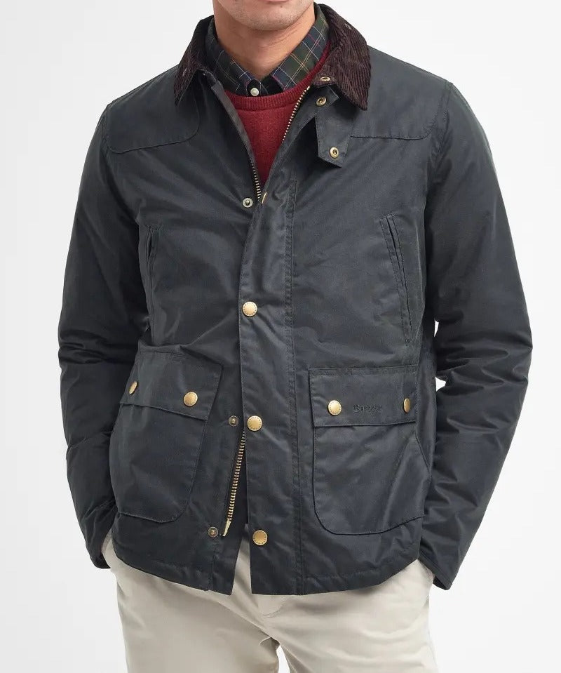 BARBOUR Giacca Uomo Reelin Wax-Sage
