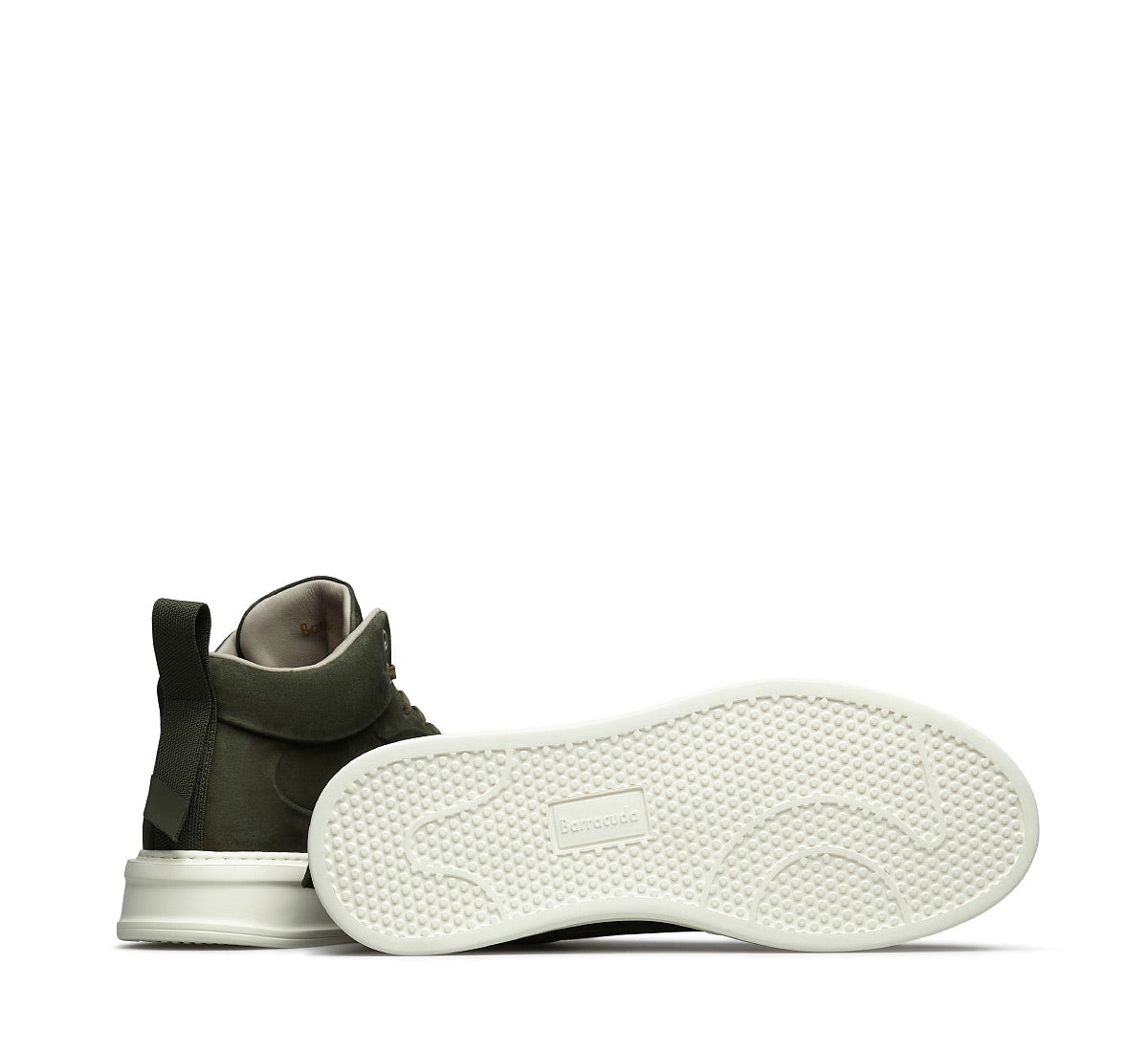 BARRACUDA Sneaker Uomo Hi Phoenix-Verde Militare