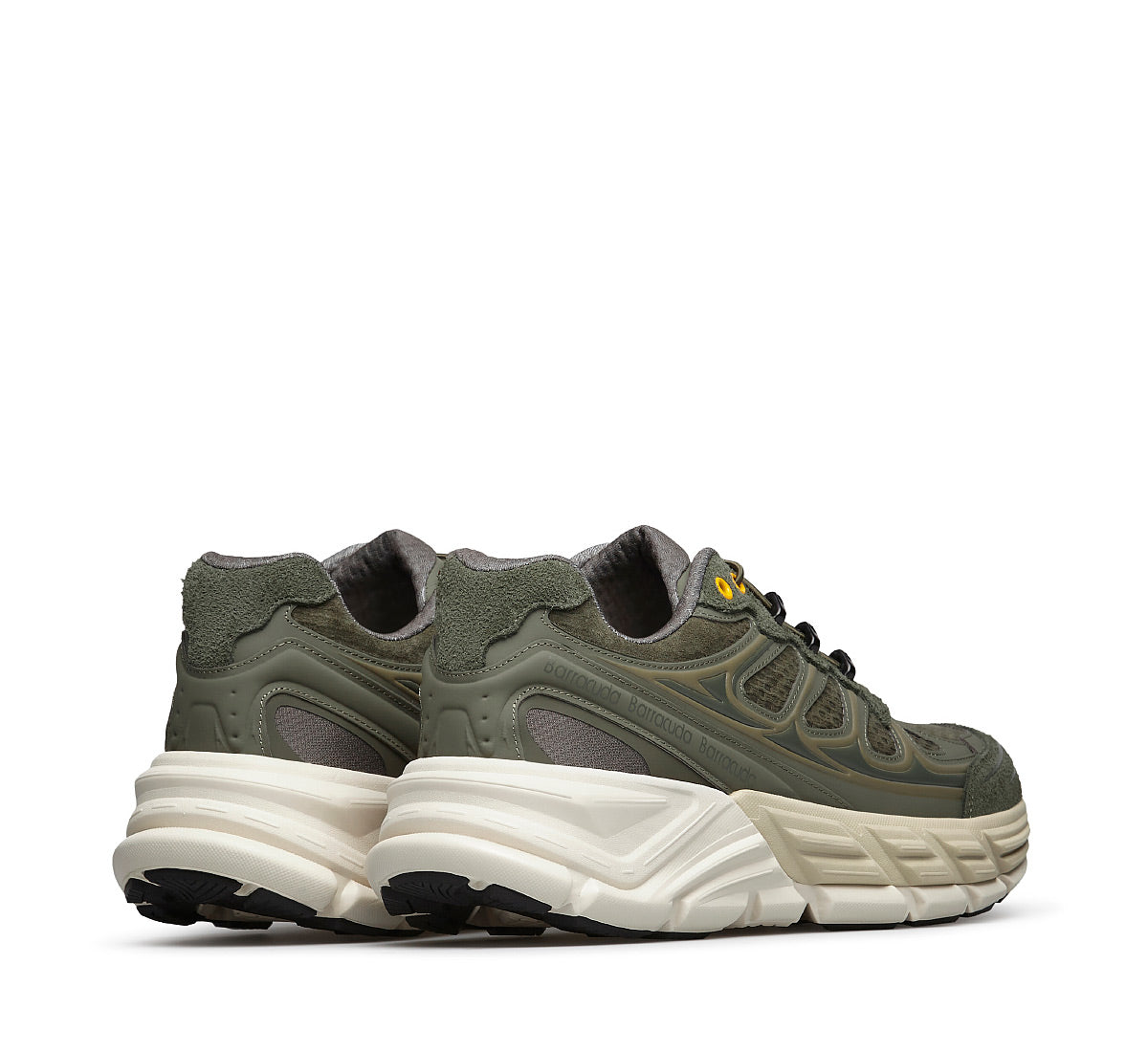 BARRACUDA Sneaker Uomo Round One-Verde Militare