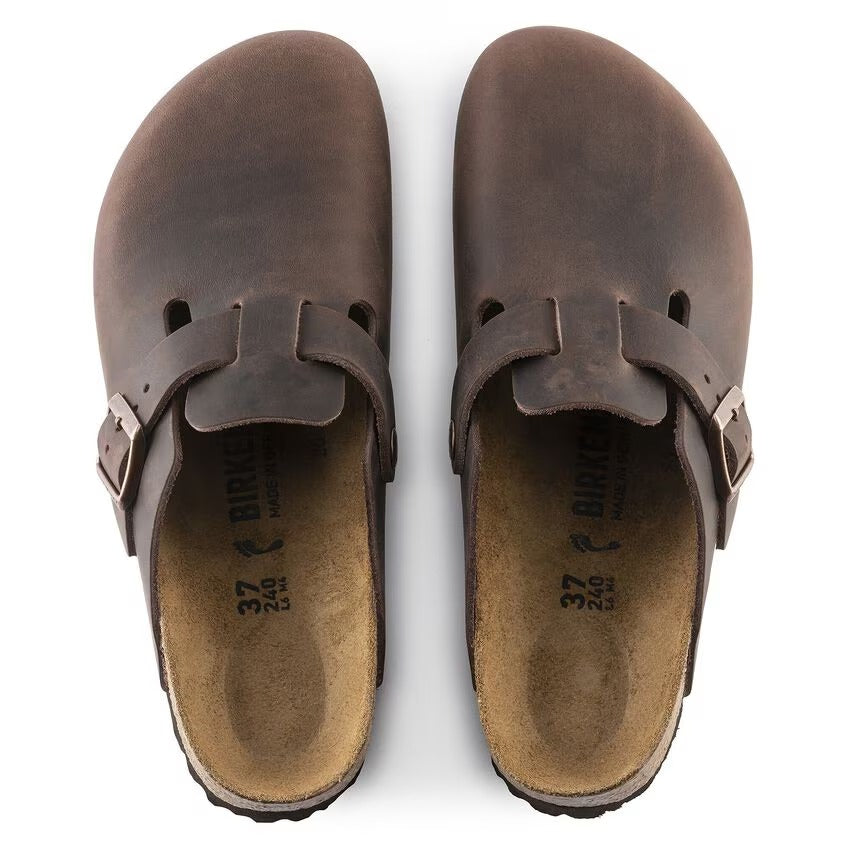BIRKENSTOCK Ciabatta Unisex BOSTON Oiled-Habana