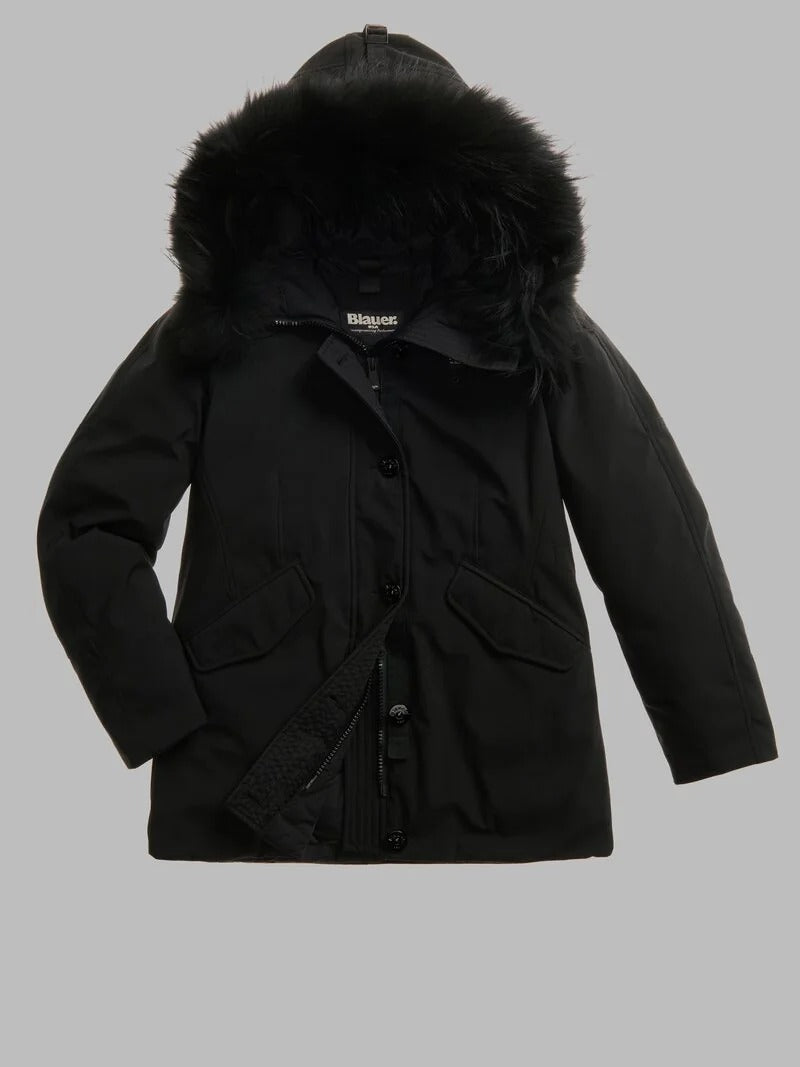 BLAUER Parka Donna Irma-Nero
