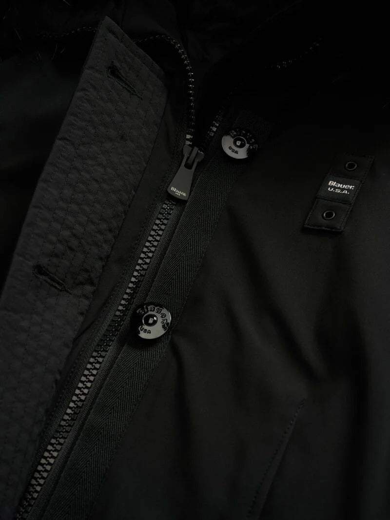 BLAUER Parka Donna Irma-Nero