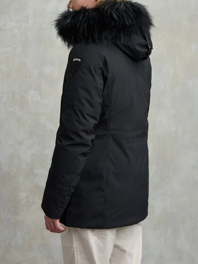 BLAUER Parka Donna Irma-Nero