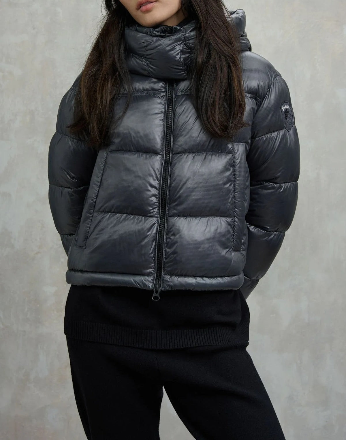 BLAUER Giubbotto Donna Gloria-Grigio Antracite