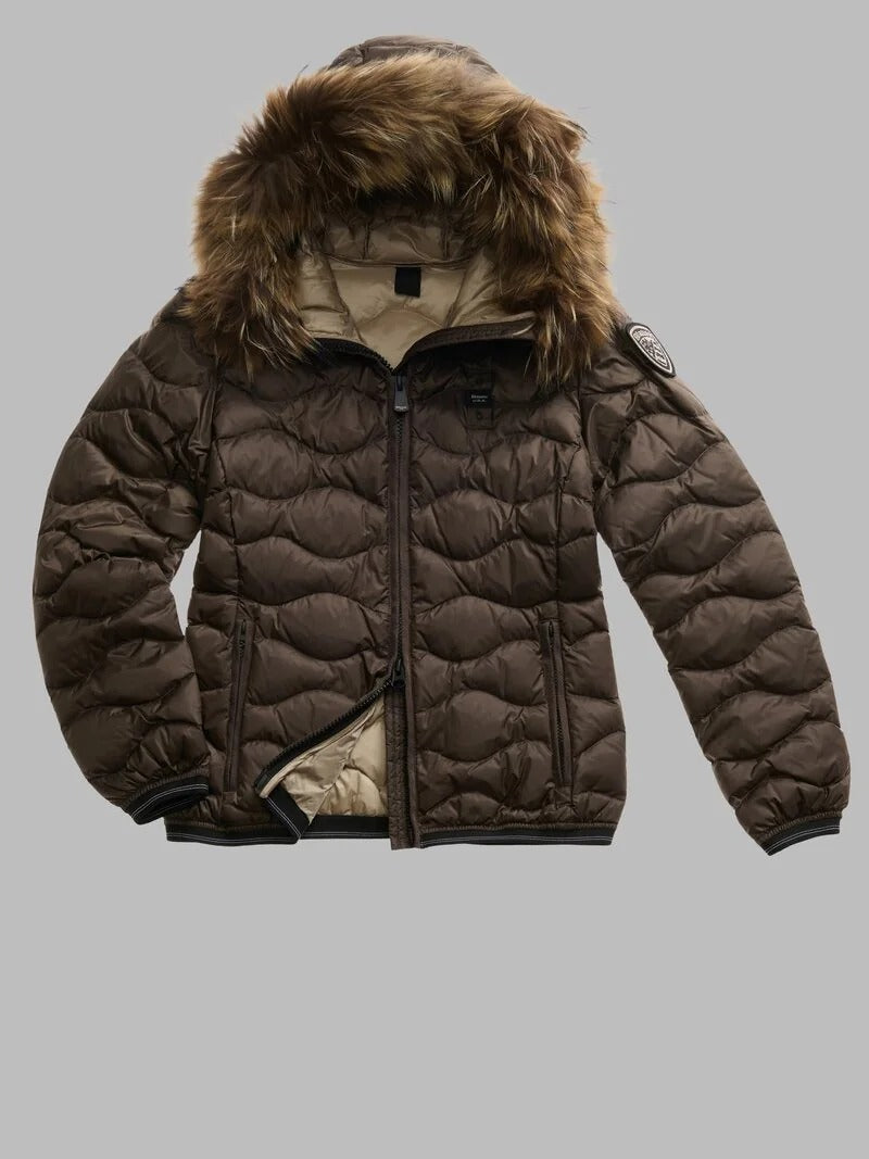 BLAUER Giubbotto Donna Aldie-Castagna