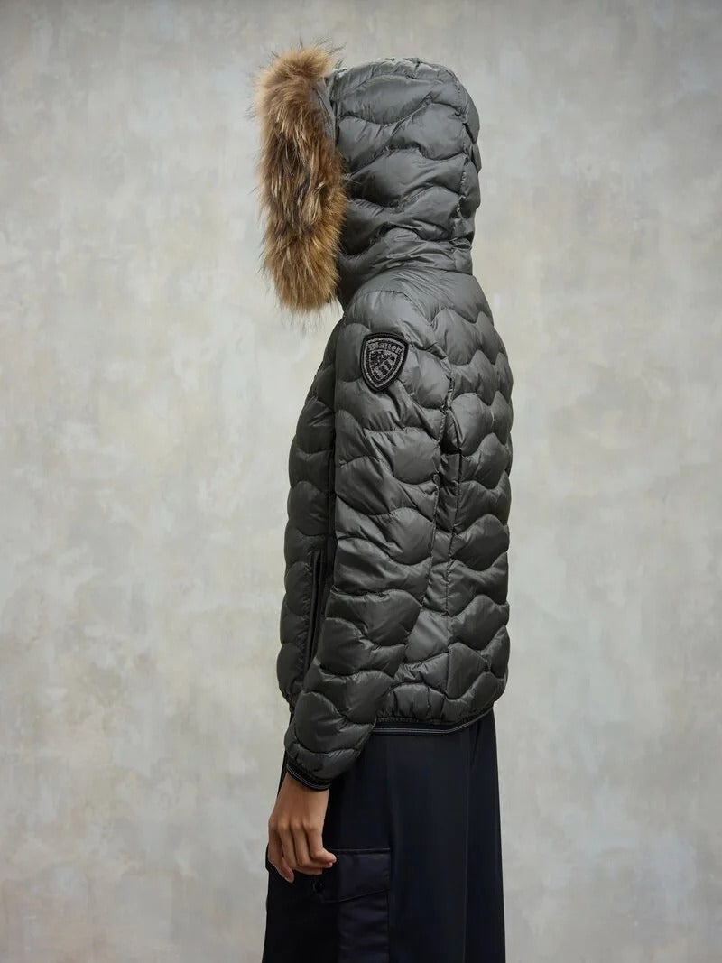 BLAUER Giubbotto Donna Aldie-Grigio Antracite