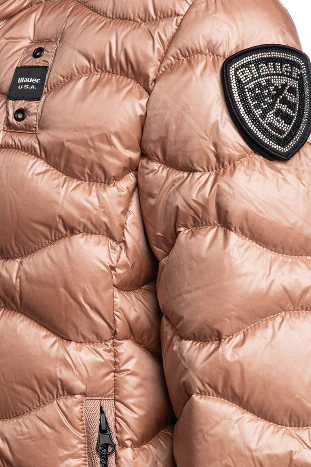 BLAUER Giubbino Bambino Lowell Junior-Rosa/Grigio