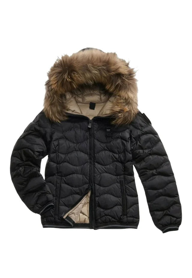 BLAUER Giubbino Bambino Arion Junior-Nero/Beige