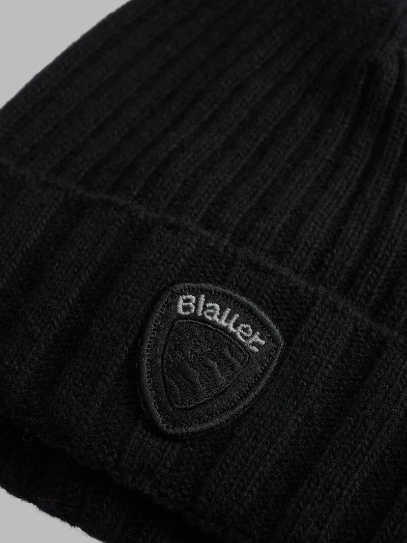 BLAUER Berretto Uomo Kenwood-Nero