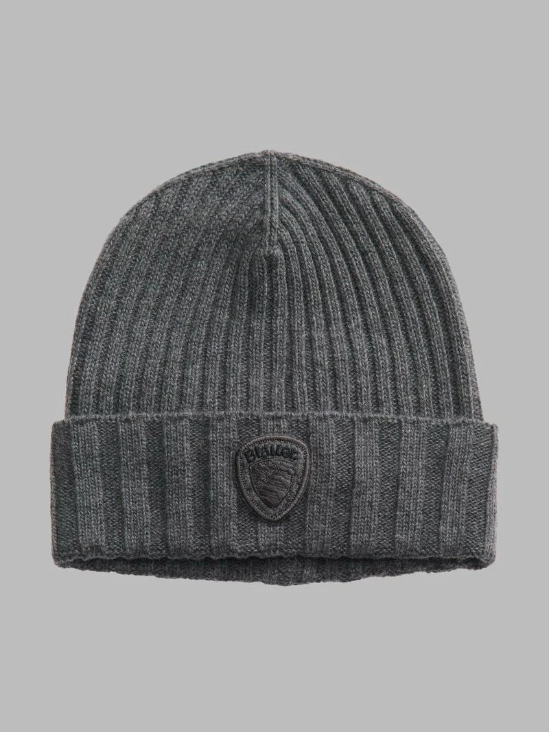 BLAUER Berretto Uomo Kenwood-Grigio Scuro Melange