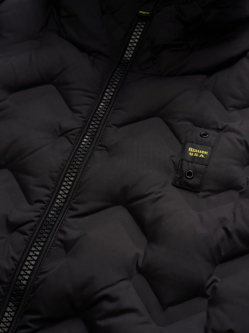 BLAUER Giubbotto Uomo Piery-Nero