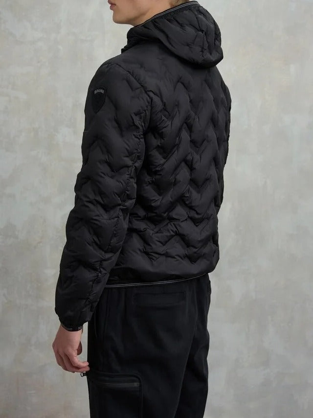 BLAUER Giubbotto Uomo Piery-Nero