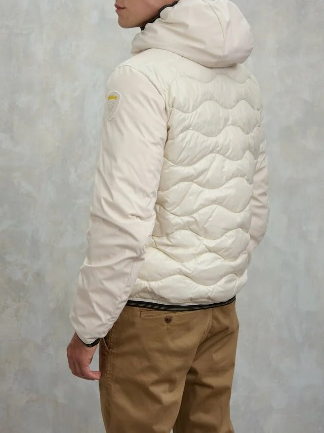 BLAUER Giubbotto Uomo Albert-Bianco