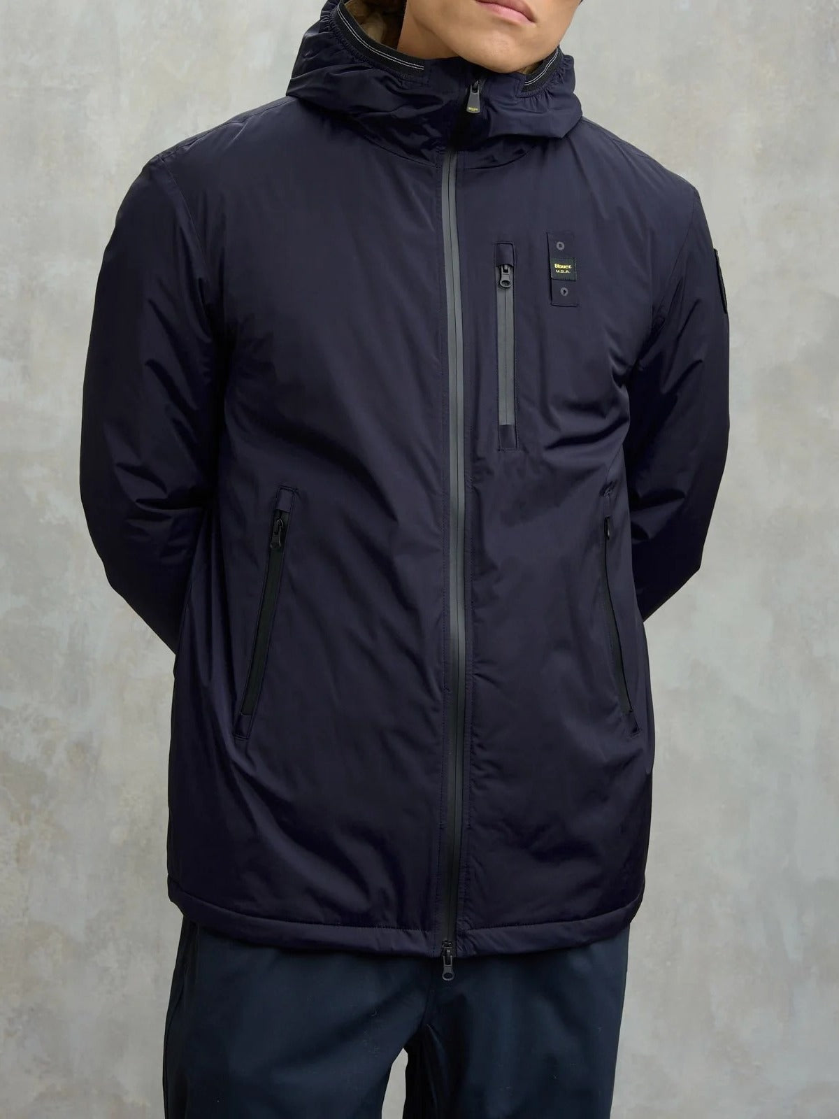 BLAUER Giubbotto Uomo Jarvis-Blu Sodalite