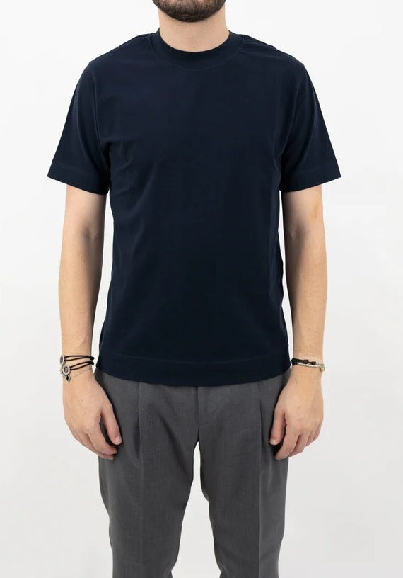CIRCOLO 1901 T-Shirt Uomo Jersey Regular-Blu Notte