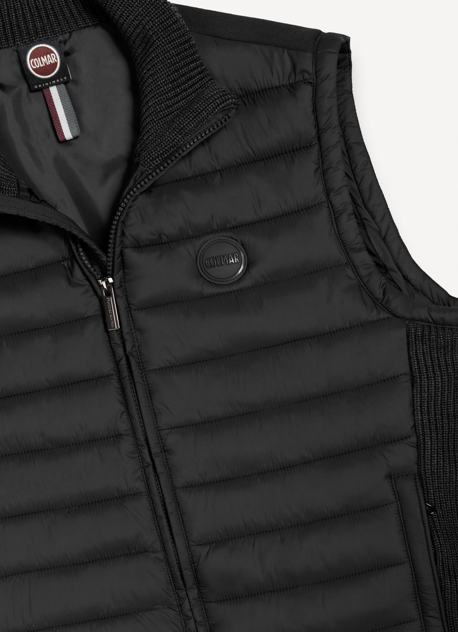 COLMAR Gilet Uomo Ibrido-Nero