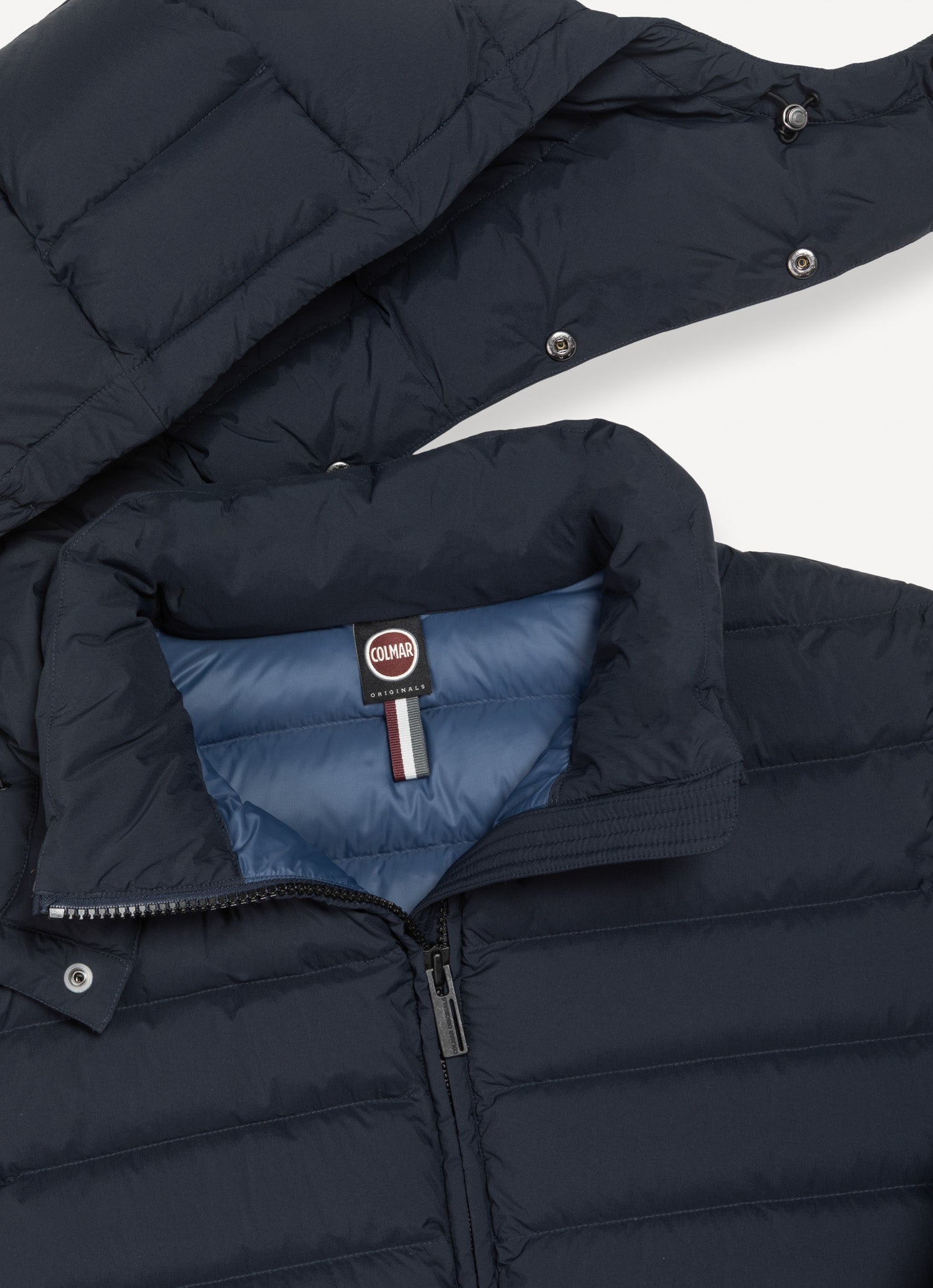 COLMAR Giacca Uomo trapuntata spacchi laterali-Blu Navy