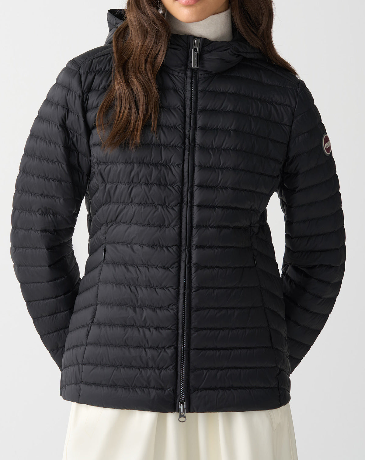 COLMAR Giacca Donna 100grammi Cappuccio-Nero