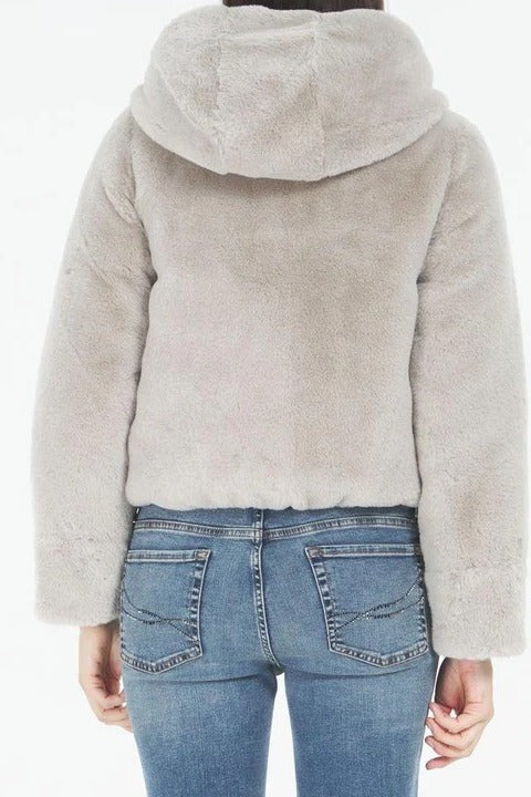 COLMAR Piumino Donna Reversibile-Beige Canapa