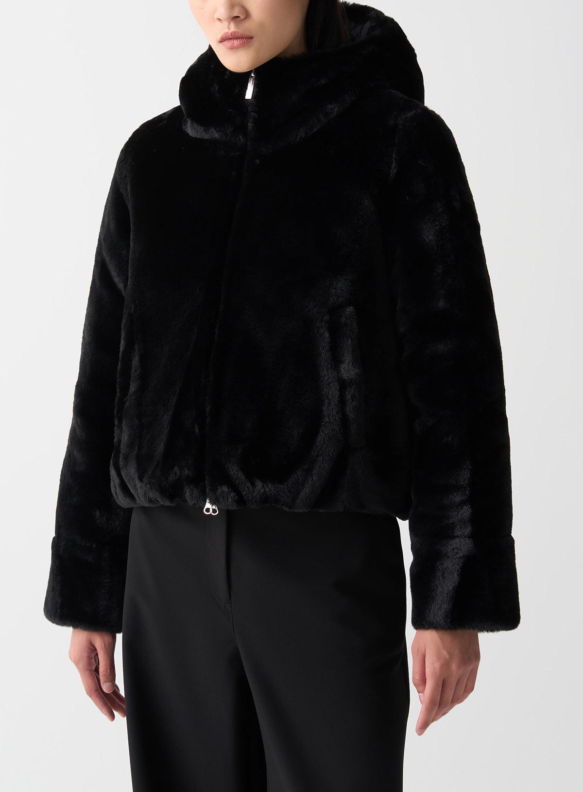 COLMAR Piumino Donna Reversibile-Nero