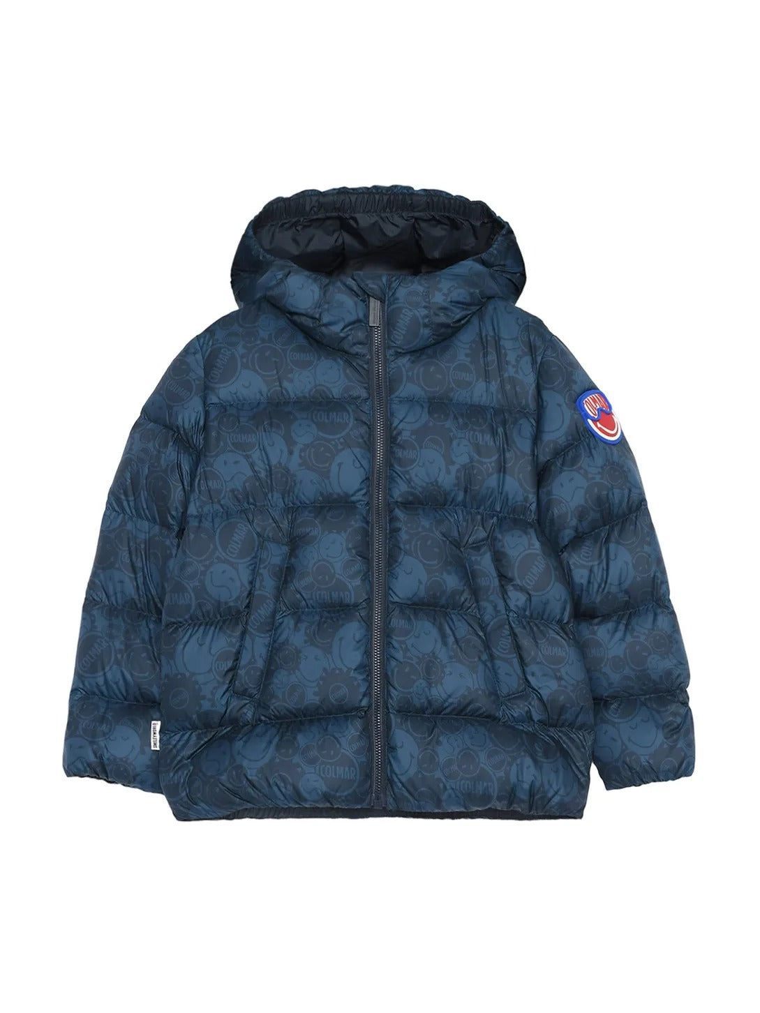 COLMAR Piumino Bambino Smileyworld-Blu Navy