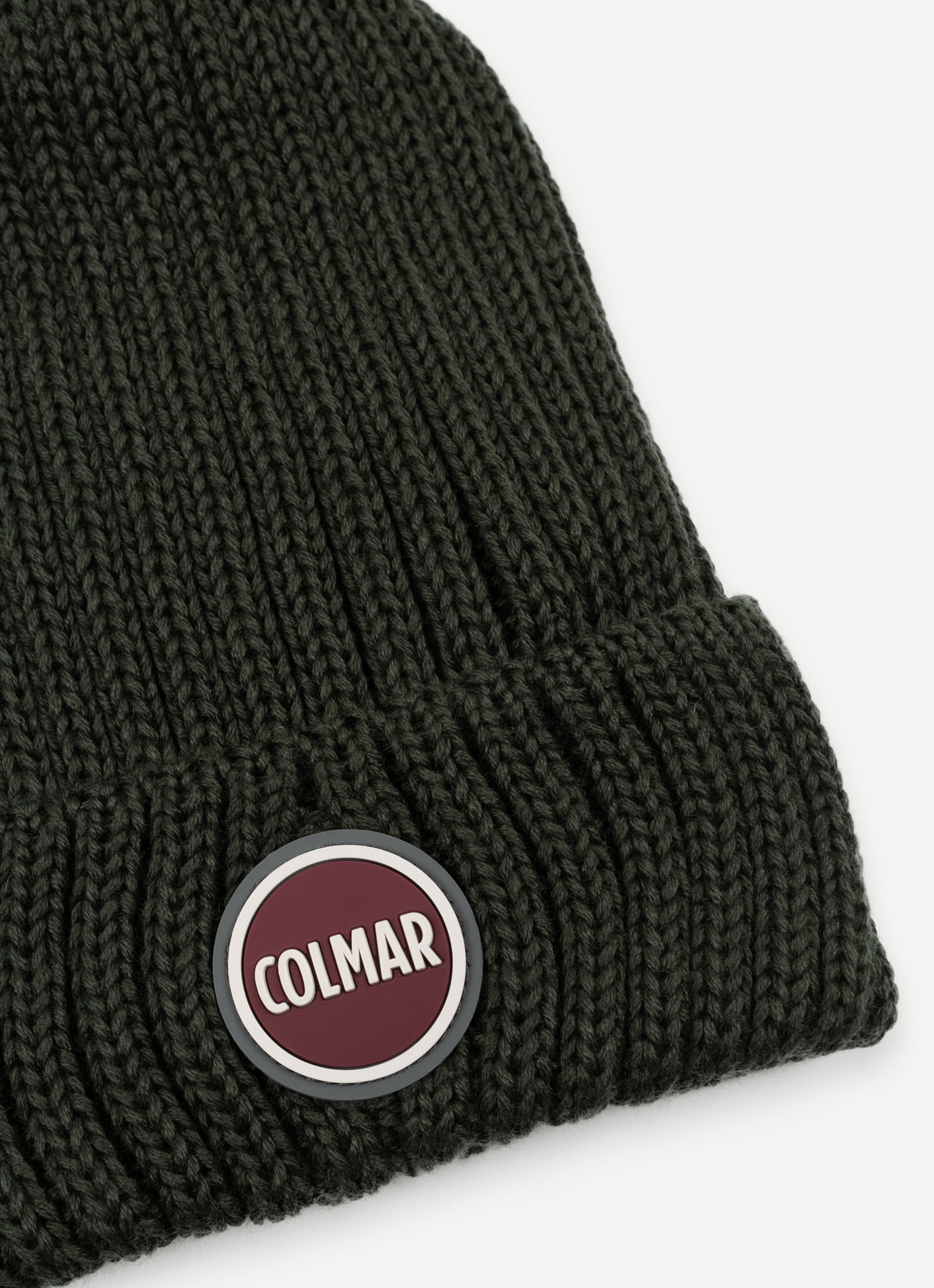 COLMAR Berretto Unisex misto lana vergine-Verde Underwood