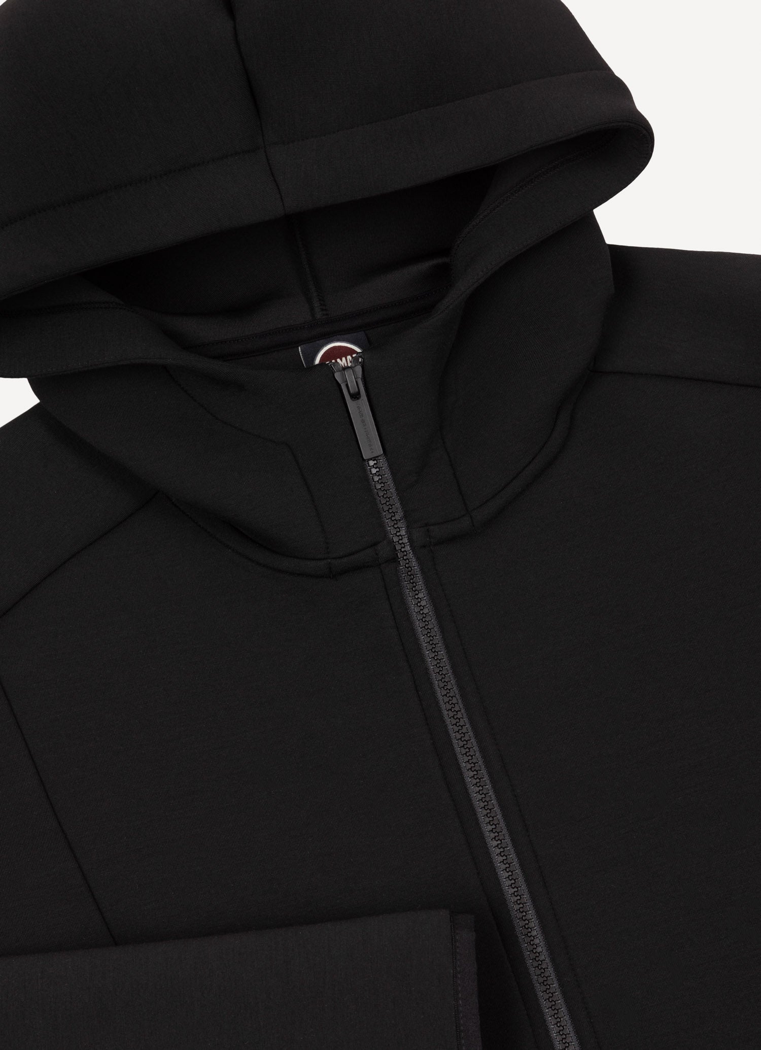 COLMAR Felpa Uomo Scuba Full Zip Cappuccio-Nero