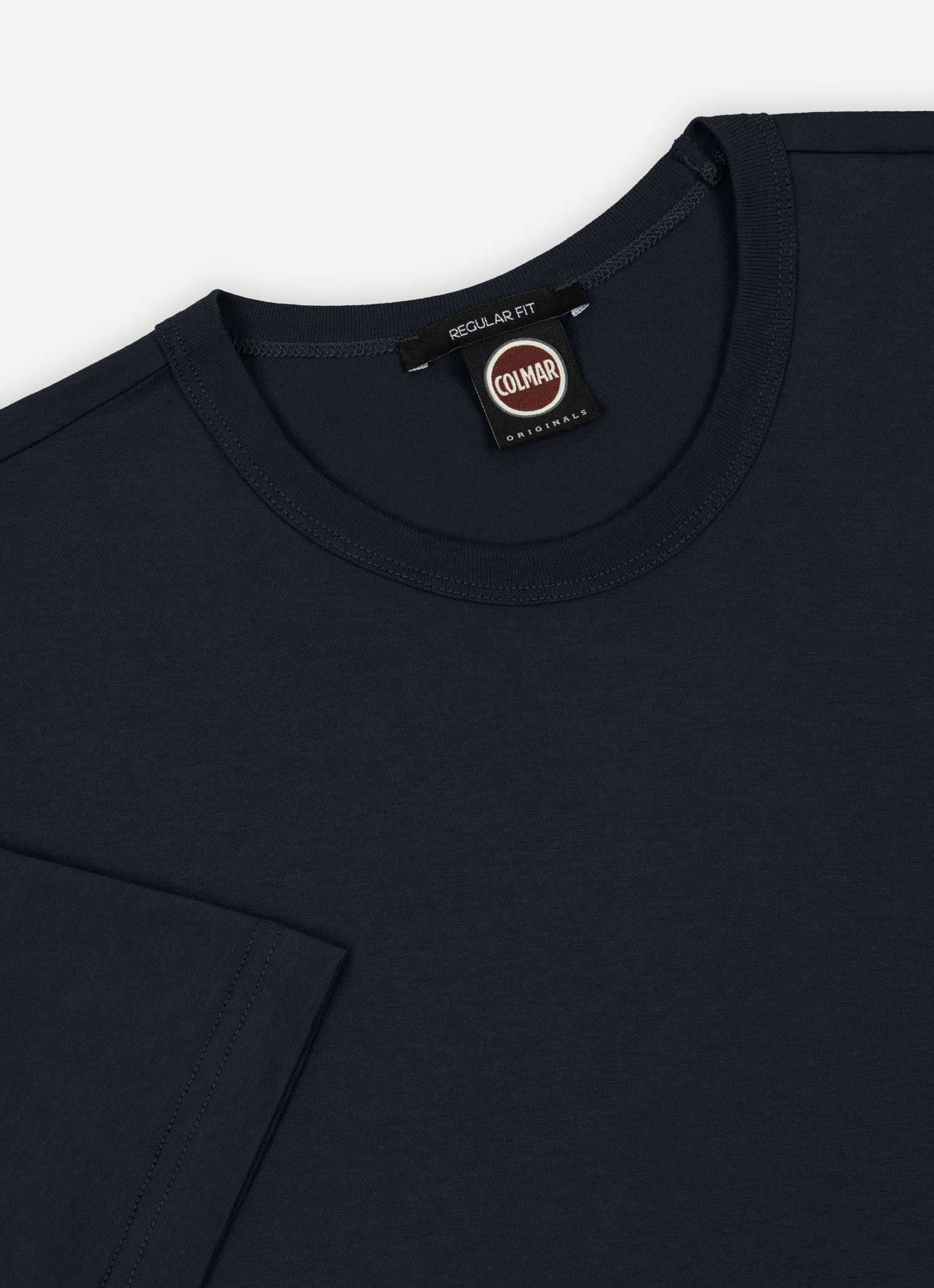 COLMAR T-Shirt Uomo Jersey Cotone-Navy