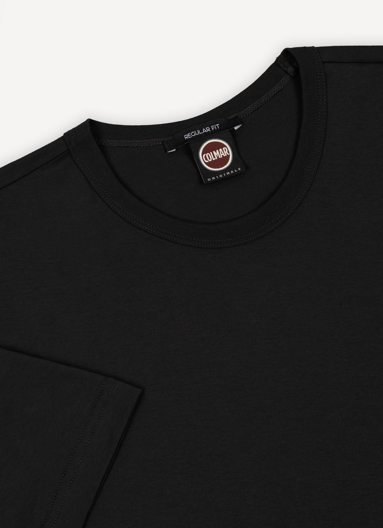 COLMAR T-Shirt Uomo Jersey Cotone-Nero
