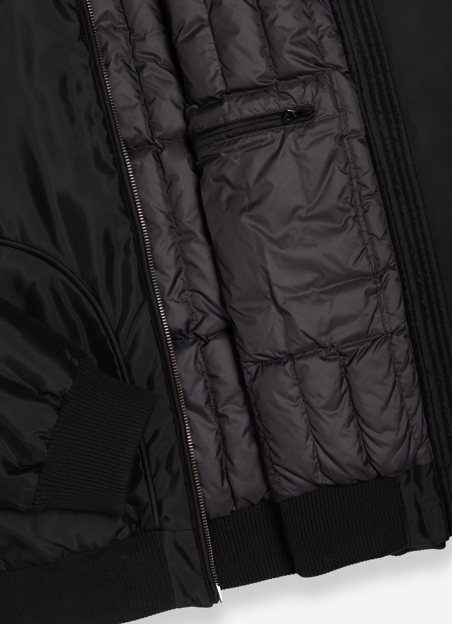 COLMAR Giacca Uomo Bomber Raso-Nero