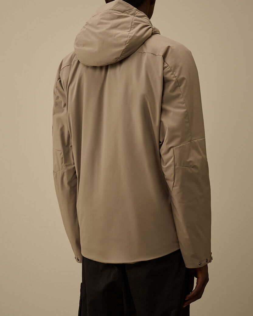 C.P. COMPANY Giacca Uomo Pro-Tek Hooded Padded-Fungi Grey