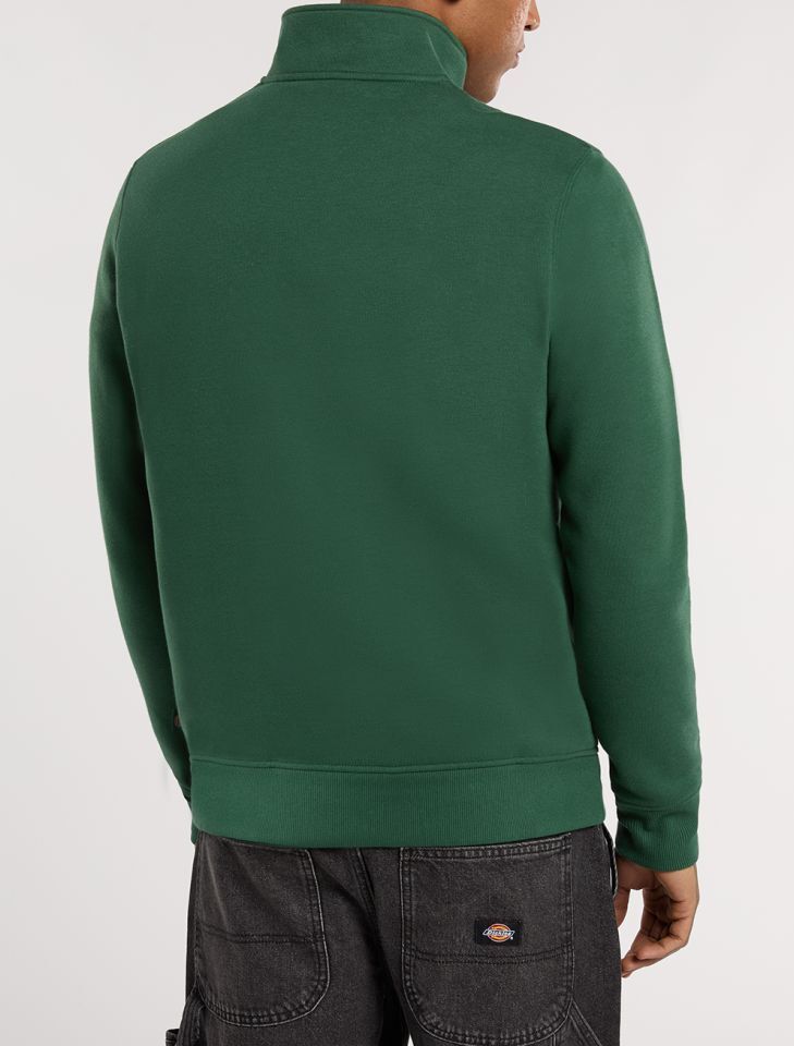 DICKIES Felpa Uomo OAKPORT QUARTER ZIP-Pine