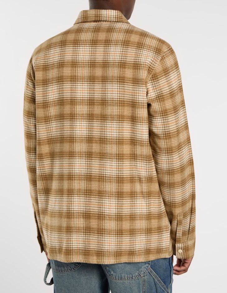 DICKIES Camicia Uomo FOREST CHECK-Wood