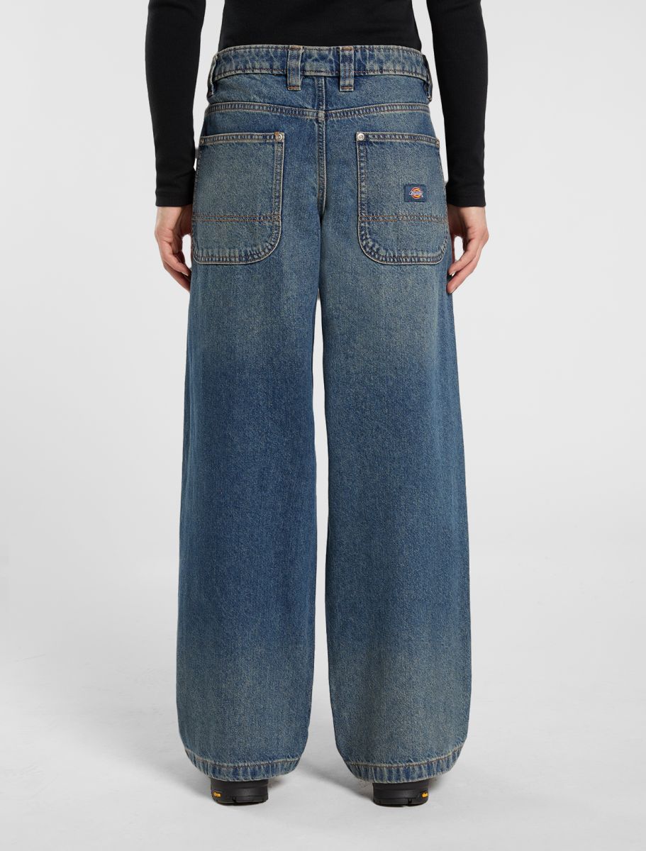 DICKIES Jeans Donna MECHANIC-Kaki