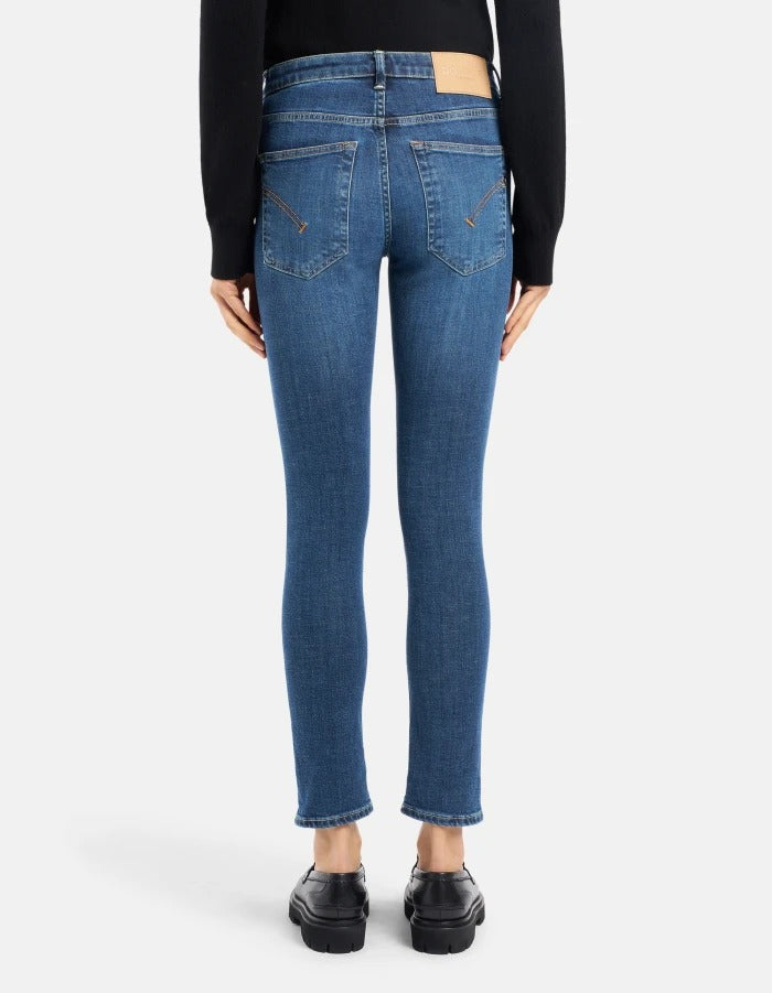 DONDUP Jeans Donna Iris Skinny-Blu