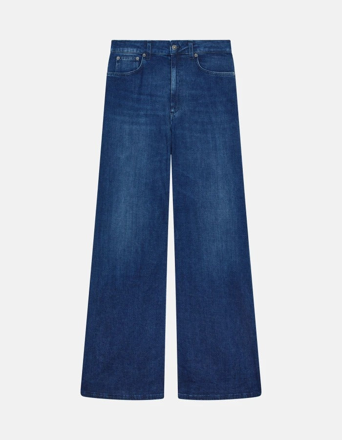 DONDUP Jeans Donna Beatrix Wide Leg-Blu