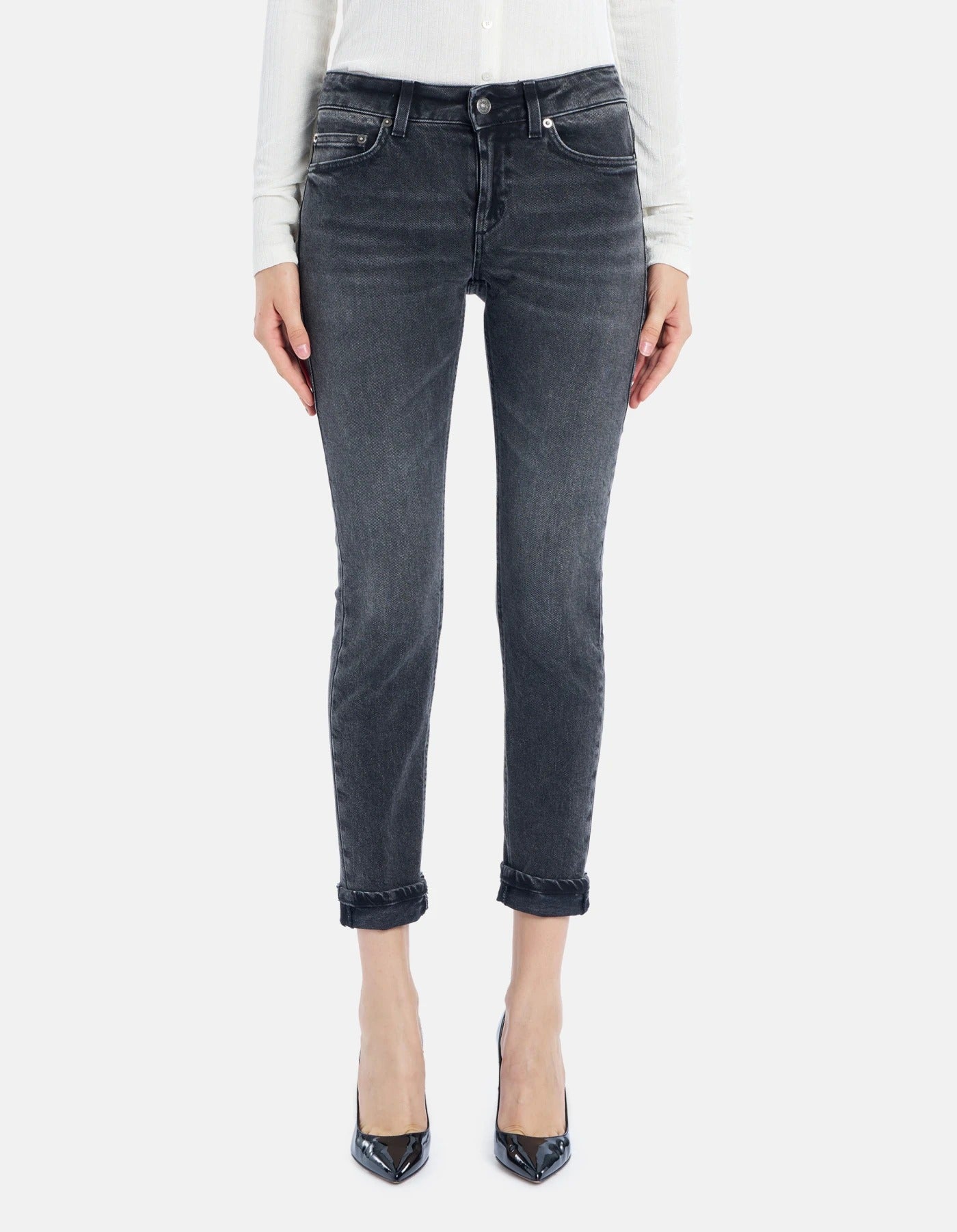 DONDUP Jeans Donna Monroe Skinny-Nero