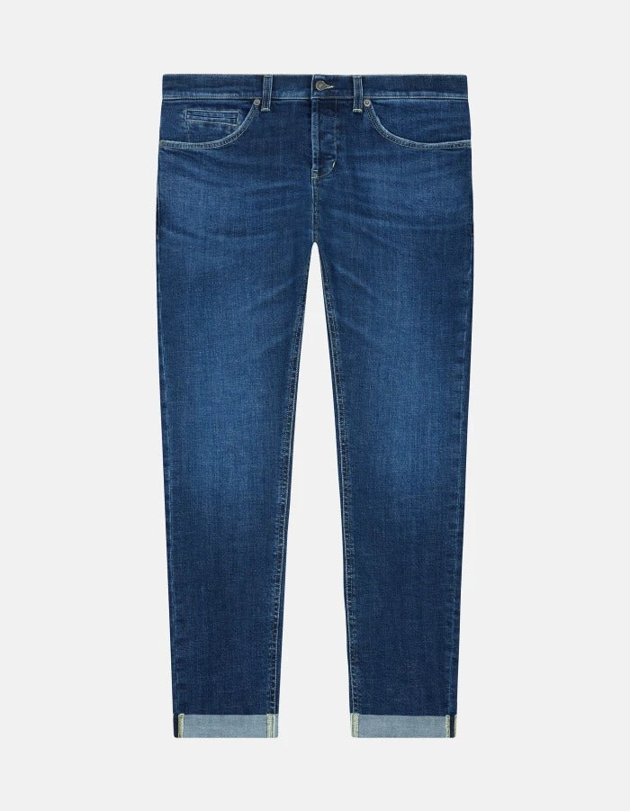 DONDUP Jeans Uomo George Skinny-Blu